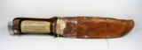 PIC Solingen Germany # 13971 Bowie Knife. 1 piece. Stage Handle.