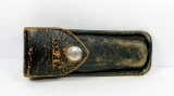 Mid 1970's 2 Dot Buck 110 Folding Hunter Knife. Two Rivet Handle9Plus Rocke