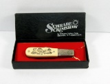 1986 Schrade USA SC506 Barlow Pocket Knife. From the Scrimshaw of The Great