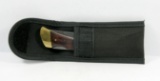 Sears, USA Pattern 95415 Medium Lockback Knife with Nylon Sheath.