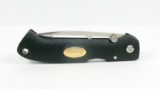 Beretta Lockback Jackknife with Skeletonized Blade.  Partial Serrated. Ligh