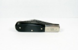 Imperial Providence RI Jackknife. Hammer Brand Barlow w/ Black Plastic Hand