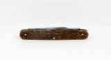 Schrade Cut Co Walden, NY Pen Knife. Great bone and, Good Snap and Full Bla