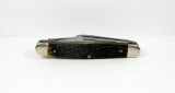 Vintage Kutmaster 3-Blade Premium Stockman. Jigged Delrin Handles. Made by