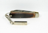 USA Sears Electrician's Knife #9560. Delrin Handles. Camillus-Made.