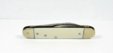 Unmarked Swedish Made Sport utility Jack Knife. Ivory Celluloid Scales. Exc