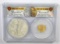 348.    2016  First Day of Issue Bimetallic 2 Coin Set 30th Anniversary Ame