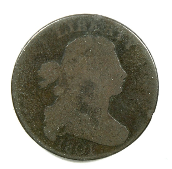 12.  1801  U.S. Draped Bust Large Cent