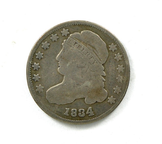 44.  1834   Capped Bust 10 Cent