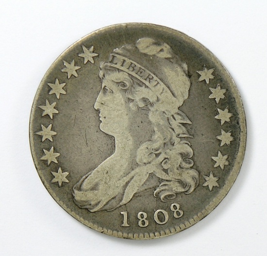 74.  1808   Capped Bust 50 Cent