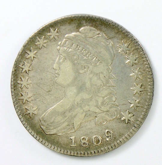 75.  1809   Capped Bust 50 Cent