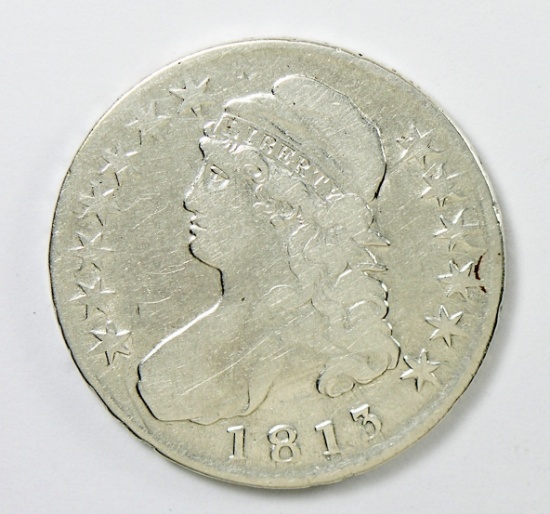 77.  1813   Capped Bust 50 Cent