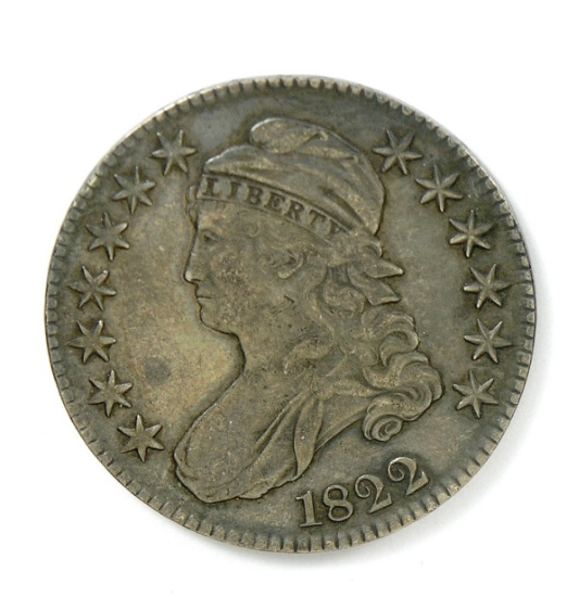 79.  1822   Capped Bust 50 Cent