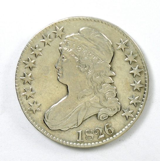 81.  1826   Capped Bust 50 Cent