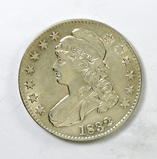 84.  1832   Capped Bust 50 Cent