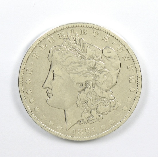 263.    1891-O Morgan Silver Dollar