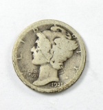 52.  1921   Mercury Dime