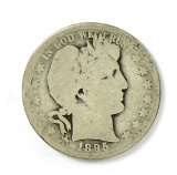 96.  1895-O Barber Half Dollar