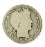 106.    1900-S Barber Half Dollar