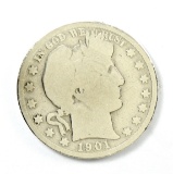 107.    1901-O Barber Half Dollar