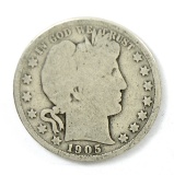 116.    1905   Barber Half Dollar