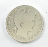 135.    1912   Barber Half Dollar