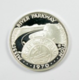 203.    1970  Round “Great River Road”