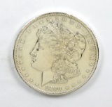 257.    1890 Morgan Silver Dollar