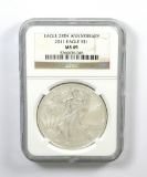 338.    2011 American Eagle Silver Dollar NGC Certified MS69