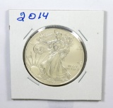 341.    2014 American Eagle Silver Dollar