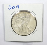 344.    2017 American Eagle Silver Dollar
