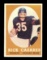 1958 Topps Football Card #53  Rick Casares Chicago Bears
