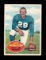 1960 Topps Football Card #43 Dave Middleton Detroit Lions