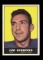 1961 Topps Football Card #33 Jim Gibbons Detroit Lions