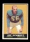 1961 Topps Football Card #36 Hall of Famer Joe Schmidt Detroit Lions