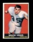 1961 Topps Football Card #165 Mack Yoho Buffalo Bills