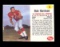 1962 Post Cereal Hand Cut Football Card #95 Bob Harrison San Francisco 49er