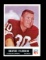1965 Philadelphia Football Card #37 Bernie Parrish Cleveland Browns