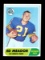 1968 Topps Football Card #106 Ed Meador Los Angeles Rams