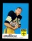 1969 Topps Football Card #36 Rookie Dan Abramowicz New Orleans Saints