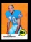 1969 Topps Football Card #59 Rookie Dick Anderson Miami Dolphins