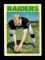 1972 Topps Football Card #86 Hall of Famer Jim Otto Oakland Raiders
