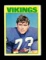1972 Topps Football Card #104 Hall of Famer Ron Yary Minnesota Vikings. Cre