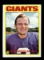 1972 Topps Football Card #147 Pete Gogolak New York Giants
