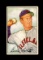 1952 Bowman Baseball Card #124 George Tebbetts Cleveland Indians