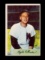 1954 Bowman Baseball Card #136 Clyde Vollmer Washington Senators