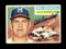 1956 Topps AUTOGRAPHED Baseball Card #175 Del Crandall Milwaukee Braves. Si