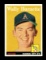 1958 Topps Baseball Card #69 Wally Burdette Kansas City Athletics