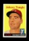1958 Topps Baseball Card #205 Johnny Temple Cincinnati Redlegs