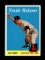 1958 Topps Baseball Card #260 Frank Malzone Boston Red Sox
